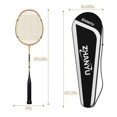 ⭕バドミントンラケット カーボン製⭕の画像