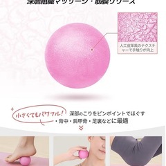 ❤️新品未使用❤️フォームローラー ストレッチ 5点セット耐荷重300kg シェイプアップ ストレッチローラー 筋膜ローラー 筋膜リリース 収納バッグ 肩こり 腰痛 背中 疲労回復 日本語マニュアル付き 【チュートリアル付き！全身リラックス】桜ピンク🩷 の画像