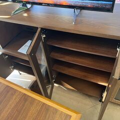 🧸LOWYA🧸Clamo キッチンキャビネット🧸横119cm🧸高さ90cm🧸No.1763🧸の画像