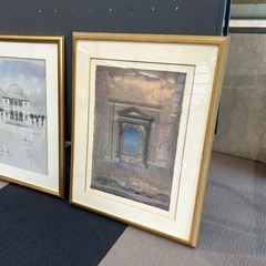 ドアの向こう側（仮称）　ホテル絵画　チャリティの画像