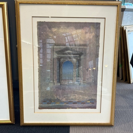 ドアの向こう側（仮称）　ホテル絵画　チャリティ