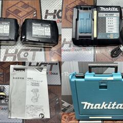 【中古】マキタ Makita TW285DRGX 充電式インパクトレンチ バッテリ×2・充電器付き【ハンズクラフト佐賀】の画像