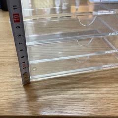 無印良品　クリア引き出し　小物入れの画像