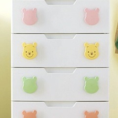 プーさん　チェスト　収納家具　56×81　17年前購入の画像