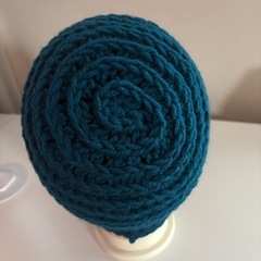 ハンドメイド ニット帽 新品 冬用の画像