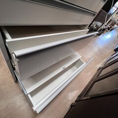 🍽️山隆家具🍽️キッチンカウンター🍽️ステンレス天板🍽️コンセント付き🍽️横幅89cm🍽️高さ98cm🍽️No.1762🍽️の画像