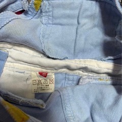 オーバーオール コーデュロイ 80 レトロの画像