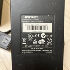 BOSE• Companion 2® Series lI Multimedia Speaker Systemの画像