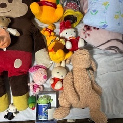 古いぬいぐるみまとめの画像