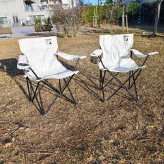 キャンプチェア　２脚セット　キャプテンスタッグの画像