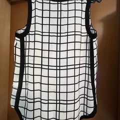 【BANANA REPUBLIC】ノースリーブブラウス 新品タグ付きの画像