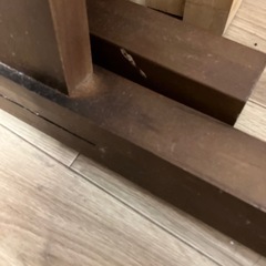 ダブルベッドフレームの画像