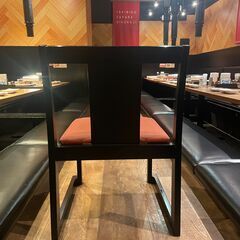 【18脚まとめて優先】業務用 高座椅子／座椅子 プロシード 錦イスA 背板塗装タイプ 中古の画像