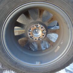 スタッドレスタイヤ DUNLOP WINTERMAX　206/60R16  ホイールセット4本　の画像