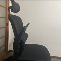 デスクチェア　ブラックの画像