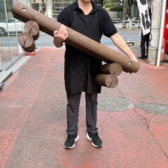 木製　屋外長椅子（B）の画像