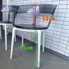 ダイニングチェア２脚の画像