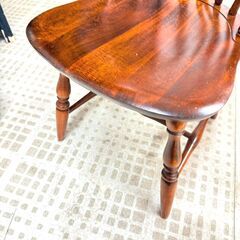 ウインザーチェア ダイニングチェア 椅子 アンティーク イスの画像