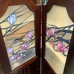 ステンドグラス　衝立　パーテーションの画像