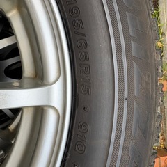 ブリザック　195/65R15 アルミセットの画像