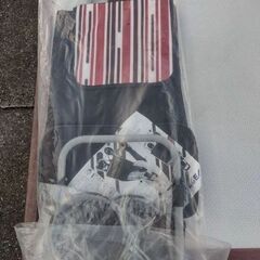 観音寺 買い物に アウトドアに イベント等 ショッピングカート コロ付き バッグ 新品の画像
