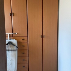 システムクローゼット家具の画像