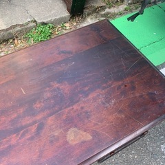 北海道民芸　机の画像