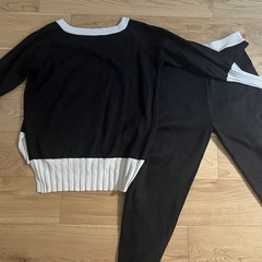 ニット　セットアップ　フリーサイズの画像