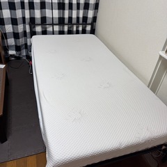 シングルベット　マットレス付きの画像