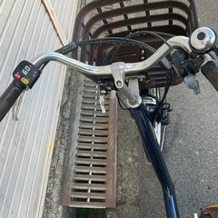 766  ブリヂストン最新機種電動アシスト自転車ラクットワゴン前20.後16インチコンの画像
