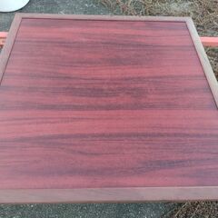 観音寺 こたつ コタツ 炬燵のテーブルのみ 天板のみ ８０ｃｍ角 中古品の画像