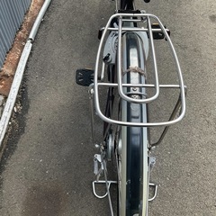 767  ブリヂストン新機種電動アシスト自転車アシスタ26インチブラウンアルミボディーの画像