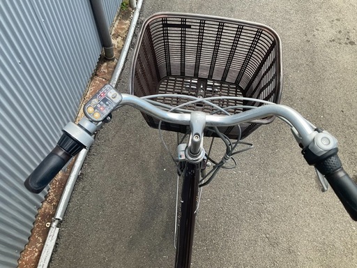 767  ブリヂストン新機種電動アシスト自転車アシスタ26インチブラウンアルミボディー