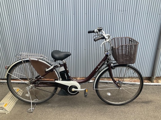 767 ブリヂストン新機種電動アシスト自転車アシスタ26インチブラウン