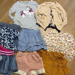 女の子　洋服セット　130cmの画像