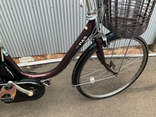 768  ヤマハ新機種電動アシスト自転車pas26インチブラウンアルミボディー