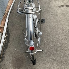 769  パナソニック新機種電動アシスト自転車viviSS26インチシルバーボディーの画像