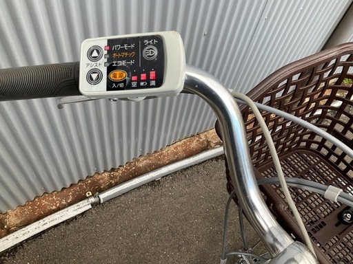 769  パナソニック新機種電動アシスト自転車viviSS26インチシルバーボディー
