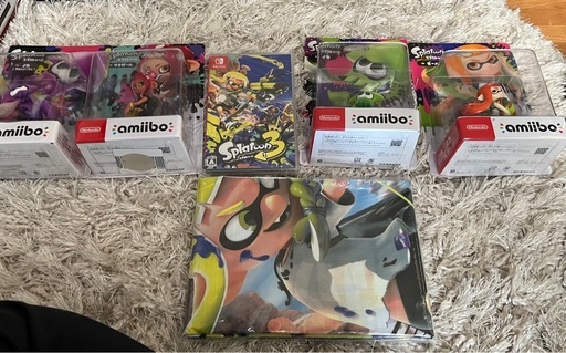【新品】スプラトゥーン3 amiibo4体セット おまけ付