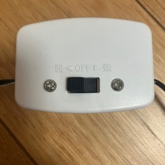 車内用　扇風機　サーキュレーター  未使用に近い　シガーソケット　角度調整可　ホワイトの画像