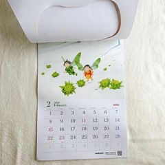 【新品】永田萌　2026年壁掛けカレンダー　の画像