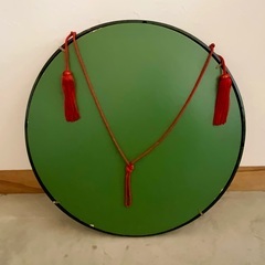 額縁　丸額の画像