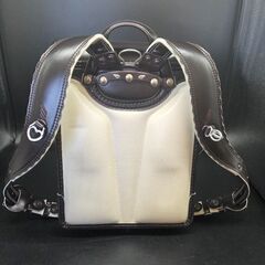 天使のはねランドセル　ダークブラウン　花柄刺繍の画像