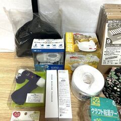 【B500】日用品/雑貨/色々まとめ/トイレットペーパー/ティッシュ/ボディーソープ/ハンドソープ/ラップ/石鹸他の画像