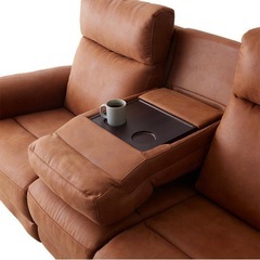 電動リクライニングソファの画像