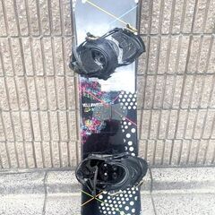 イエローバス スノーボードINCREASE イエローバスバィンディング付き 150cmの画像