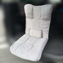 【定価8,330円】腰と首に優しい座椅子 リクライニング式の画像