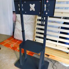 【JM940】テレビスタンド TVスタンド シェルフ(棚)付き 壁寄せテレビスタンドの画像