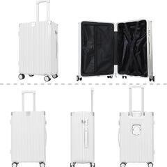 スーツケース Mサイズ 機内持ち込み キャリーケース USBポート付き 47Lの画像