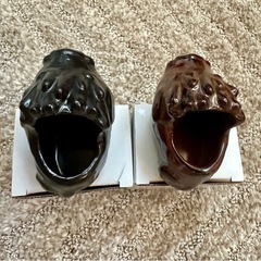 イノシシ　日本酒用カップの画像